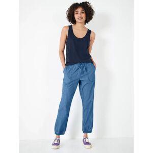 HUSH Monaco Trousers, Chambray - Chambray - Female - Size: 8L