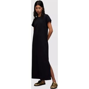 AllSaints Anna Maxi Dress - Black - Female - Size: 6