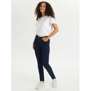 KAFFE Vicky Slim Fit Jeans - Dark Blue - Female - Size: 12