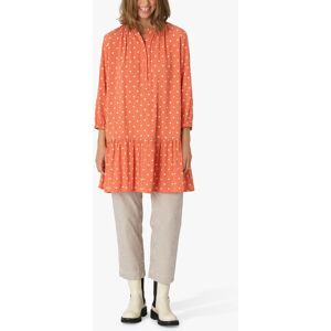 Noa Noa Polka Dot Print Tunic Dress - Red - Female - Size: 10