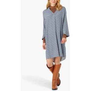 Noa Noa Bella Spot Print Tunic Dress - Grey/Brown - Female - Size: 12