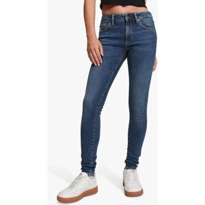 Superdry Organic Cotton Vintage Mid Rise Skinny Jeans - Fulton Vintage Blue - Female - Size: W28/L32