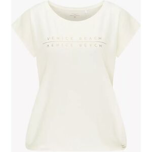 Venice Beach Wonder Short Sleeve Gym Top - Cloud White - Female - Size: XS