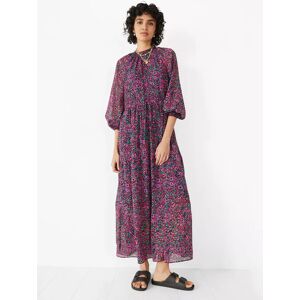 HUSH Tala Floral Print Maxi Dress, Pink - Pink - Female - Size: 12