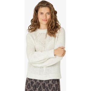 Noa Noa Lucia Wool Blend Knitted Jumper - Cloud Dancer - Female - Size: XL