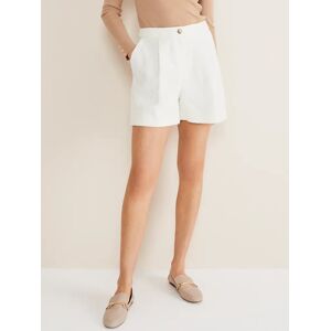 Phase Eight Auden Boucle Co-Ord Shorts, Cream - Cream - Female - Size: 12