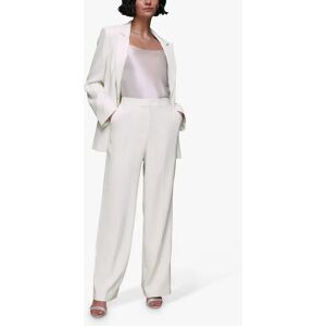 Whistles Annie Wedding Trousers, Ivory - Ivory - Female - Size: 6