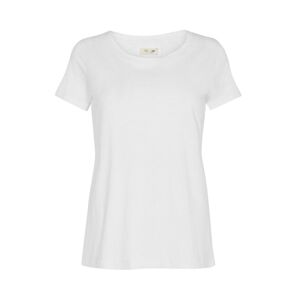 MOS MOSH Arden Organic Cotton Crew Neck T-Shirt, White - White - Female - Size: M