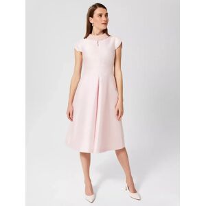 Hobbs Marcella Beaded Dress - Pale Pink - Female - Size: 6