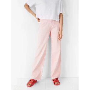 HUSH Remy Slouchy Straight Jeans - Pink - Female - Size: 10