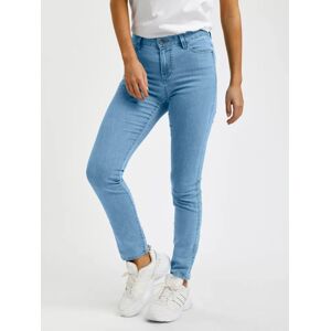 KAFFE Vicky Slim Fit Jeans - Blue - Female - Size: 12