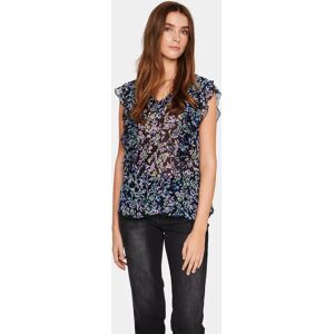 Saint Tropez Tika Floral Blouse, Multi - Multi - Female - Size: XS