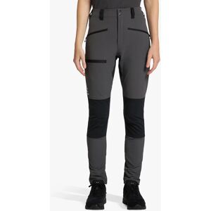 HaglÃ¶fs Mid Slim Technical Hiking Trousers, Magnetite/True Black - Magnetite/True Black - Female - Size: 8