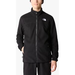 The North Face 100 Glacier Full Zip Men's Fleece - Tnf Black - Male - Size: L