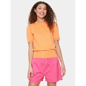 Saint Tropez Mila Pullover T-Shirt - Orange Peel - Female - Size: S