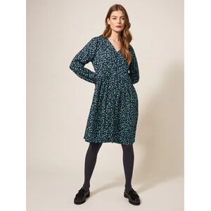 White Stuff Penelope Tunic Dress, Black/Multi - Black/Multi - Female - Size: 10