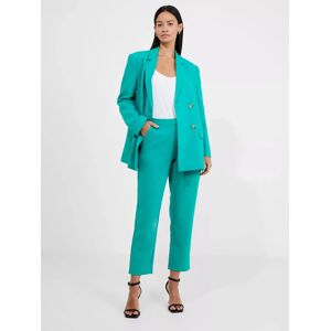 French Connection Lux Ankle Grazer Trousers - Emerald - Female - Size: 10