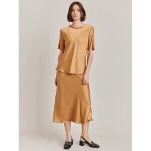 Ghost Luna A-Line Skirt - Tobacco Brown - Female - Size: L