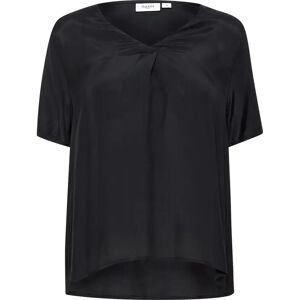 Saint Tropez Aida Ecovero Blouse - Black - Female - Size: S