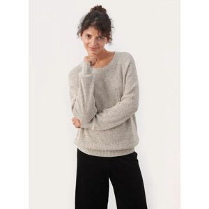 Part Two Destina Cashmere Blend Pullover Jumper, Natural Nepse - Natural Nepse - Female - Size: L