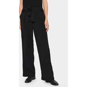 Saint Tropez  Andrea Wide Leg Tying Belt Trousers, Black - Black - Female - Size: XL