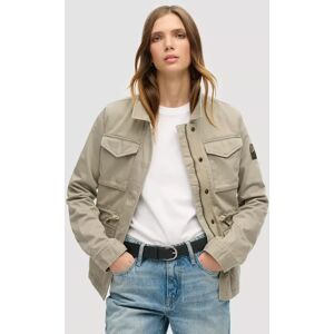 Superdry M65 Embellished Military Jacket, Vintage Khaki - Vintage Khaki - Female - Size: 10