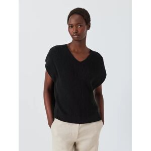 John Lewis Knitted Vest - Black - Female - Size: XS