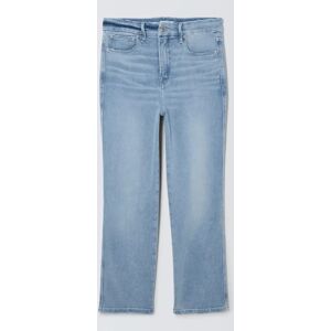 Good American Good Curve Straight Leg Jeans, Indigo 390 - Indigo 390 - Female - Size: 34