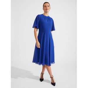 Hobbs Samara Midi Dress, Lapis Blue - Lapis Blue - Female - Size: 16