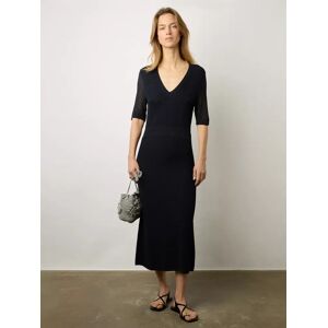 Gerard Darel Emi Midi Dress, Navy - Navy - Female - Size: 14