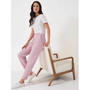 Crew Clothing Classic Cotton Blend Chinos - Light Pink - Female - Size: 12