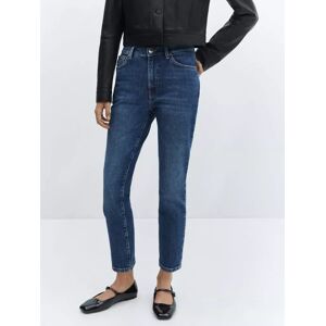 Mango Claudia Slim Jeans - Open Blue - Female - Size: 10