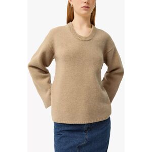 Jigsaw Merino U-Neck Jumper, Camel - Camel - Female - Size: XS