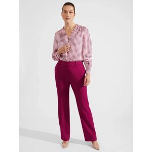 Hobbs Nola Trousers, Bramble Purple - Bramble Purple - Female - Size: 6