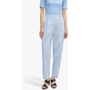 Hugo Boss BOSS Tanalie 969 Cotton Blend Trousers, Open Miscellaneous - Open Miscellaneous - Female - Size: 8