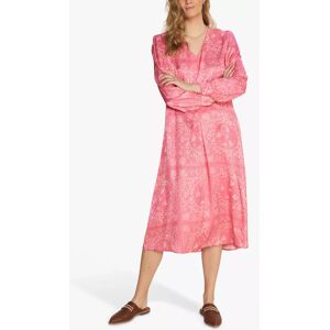 MOS MOSH Pila Paige Long Sleeve Belted Dress, Camellia Rose - Camellia Rose - Female - Size: 14