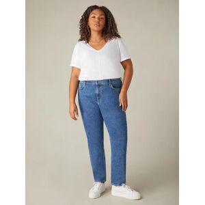 Live Unlimited Curve Mom Regular Comfort Jeans, Blue - Blue - Female - Size: 24