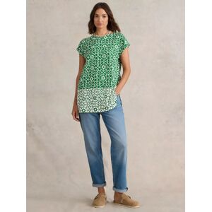 White Stuff Carrie Cotton Tunic, Green - Green - Female - Size: 12