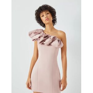 Elliatt Franki One Shoulder Mini Dress, Blush - Blush - Female - Size: XS