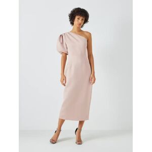 Elliatt Starfire One Shoulder Midi Dress, Blush - Blush - Female - Size: XS