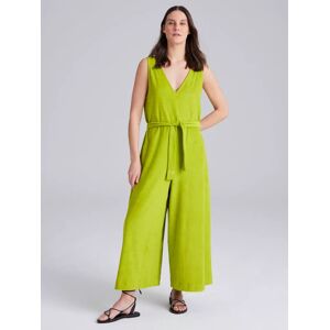 Cape Cove Sandy Towelling Jumpsuit - Lime - Female - Size: XS