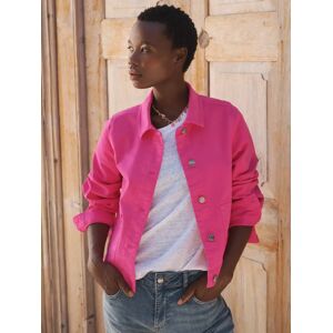 NRBY Etta Cotton Blend Jacket - Pink - Female - Size: M