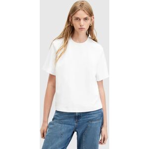 AllSaints Lisa Organic Cotton T-Shirt - White - Female - Size: 6