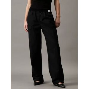 Calvin Klein Cargo Trousers - Ck Black - Female - Size: L