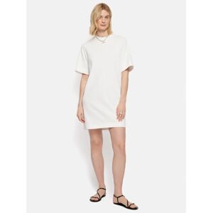 Jigsaw Riley Cotton T-Shirt Dress - White - Female - Size: M