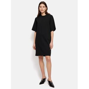 Jigsaw Riley Cotton T-Shirt Dress - Black - Female - Size: XS