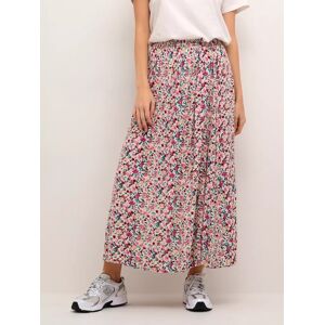 KAFFE Gitta Elastic Waist Maxi Skirt, Multi - Multi - Female - Size: 16