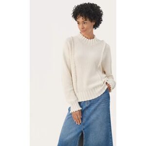 Part Two Elyssa Organic Cotton Long Sleeve Jumper - Whitecap Gray - Female - Size: L