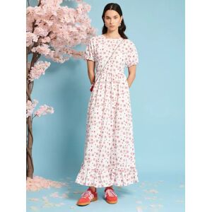 Sister Jane Doodle Bloom Print Maxi Dress, Ivory/Multi - Ivory/Multi - Female - Size: 6