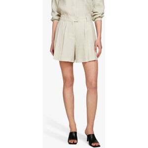 SISLEY Linen Shorts - Beige - Female - Size: 12